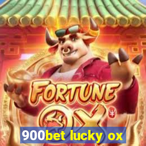 900bet lucky ox